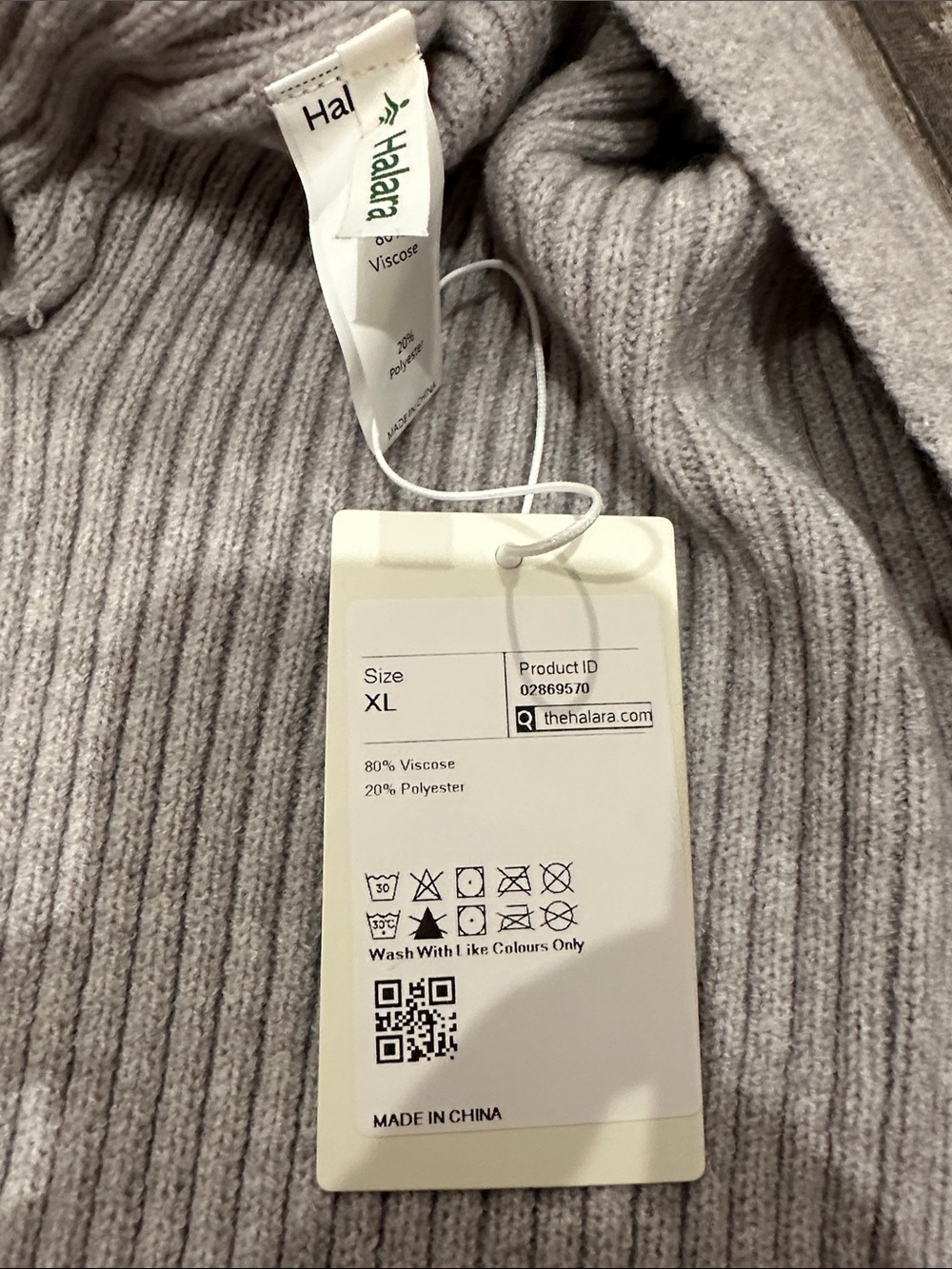 HALARA Long-sleeve Pocket Longline Cardigan - Picture 8 of 8